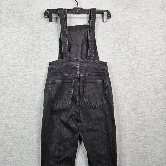 Madewell Women's Zipper Overalls Black Skinny Leg Dark Wash Size XS - Picture 11 of 11